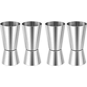 Unbranded 4X Spirit Measures 25Ml/50Ml, Shot Measure Drinks Gin Jigger Craft Dual Measurin Unbranded 4X Spirit Measures 25Ml/50Ml, Shot Measure Drinks Gin Jigger Craft Dual Measurin