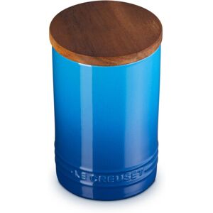 Le Creuset Signature Salt Cellar and Storage Canister with Wood Lid 26 oz. Marse Le Creuset Signature Salt Cellar and Storage Canister with Wood Lid 26 oz. Marse