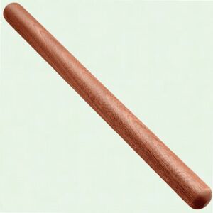 Unbranded Extra Long Wooden French Rolling Pin, 17.7 Inch, Thickened for Baking, Essential Unbranded Extra Long Wooden French Rolling Pin, 17.7 Inch, Thickened for Baking, Essential