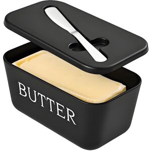 Dehov Large Plastic Butter Dish with Lid and Knife,Food Grade PP Butter Holder Keeper Dehov Large Plastic Butter Dish with Lid and Knife,Food Grade PP Butter Holder Keeper