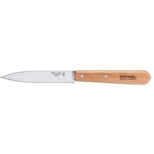 Kitchen knife - OPINEL - N 113 - Blade 10 cm - Stainless steel - Beech handle Kitchen knife - OPINEL - N 113 - Blade 10 cm - Stainless steel - Beech handle