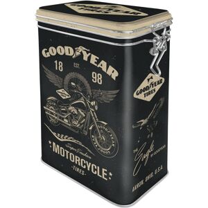 Nostalgic-Art Retro Coffee Canister 1.3 Litre Goodyear - Motorcycle - Gift Idea Nostalgic-Art Retro Coffee Canister 1.3 Litre Goodyear - Motorcycle - Gift Idea