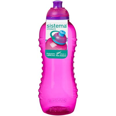 Sistema Pink 460ml Twist 'n' Sip Water Bottle - Water Bottle Sistema Pink 460ml Twist 'n' Sip Water Bottle - Water Bottle