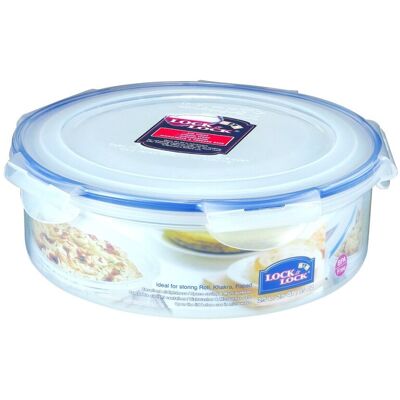 Lock & Lock Round Storage Container - Clear - 2.5 L Lock & Lock Round Storage Container - Clear - 2.5 L
