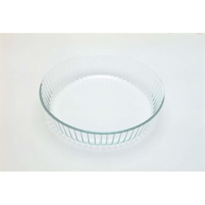 Pyrex Bake & Enjoy Glass Fluted Flan Dish - Bakeware Pyrex Bake & Enjoy Glass Fluted Flan Dish - Bakeware