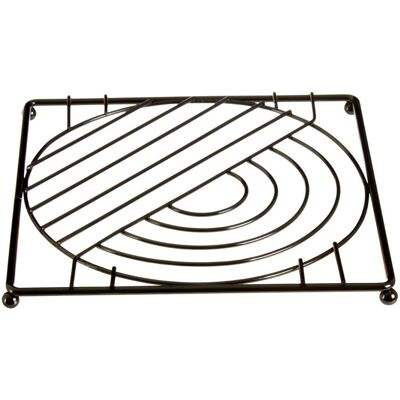 Premier Housewares Vertex Black Nickel Square Trivet Heat Protector Hot Pot Stand Kitchen Worktop Premier Housewares Vertex Black Nickel Square Trivet Heat Protector Hot Pot Stand Kitchen Worktop