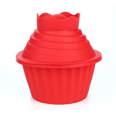 Unbranded 3Pc Giant Cupcake Shape Silicone Cake Mould Unbranded 3Pc Giant Cupcake Shape Silicone Cake Mould