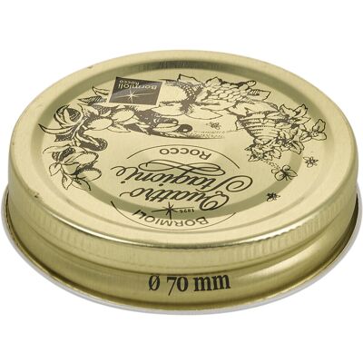 URBN-CHEF - Jam Jar Lid - Gold - 70mm - Lid Sets URBN-CHEF - Jam Jar Lid - Gold - 70mm - Lid Sets