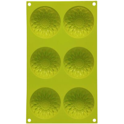 Premier Housewares 6 Sunflower Lime Green Cake Mould Premier Housewares 6 Sunflower Lime Green Cake Mould