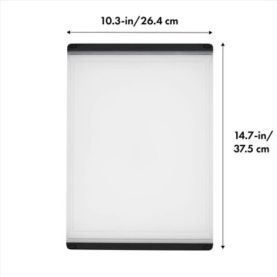 OXO Good Grips Small Prep Cutting Board Double Sided Dishwasher Safe 27cmx18cm OXO Good Grips Small Prep Cutting Board Double Sided Dishwasher Safe 27cmx18cm
