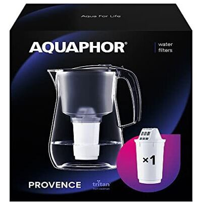 Aquaphor Provence Water Filter Jug 42L for reduction of Chlorine and other impurities Inc Aquaphor Provence Water Filter Jug 42L for reduction of Chlorine and other impurities Inc