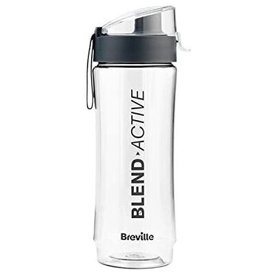 Breville VBL247 Smoothie Bottle - Leak Proof, 600ml, Grey Lid Breville VBL247 Smoothie Bottle - Leak Proof, 600ml, Grey Lid