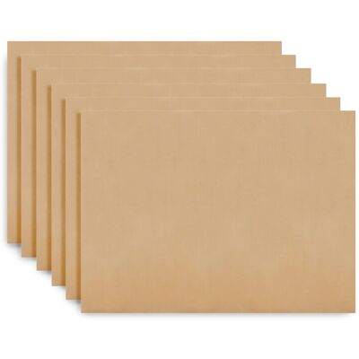 QWORK 6 Pack Glass Fiber Baking Mats, Reusable Baking Sheet, Baking Tray Liner, QWORK 6 Pack Glass Fiber Baking Mats, Reusable Baking Sheet, Baking Tray Liner,