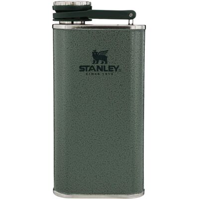 Stanley Classic Flask 8oz with Never-Lose Cap, Wide Mouth Stainless Steel Hip Fl Stanley Classic Flask 8oz with Never-Lose Cap, Wide Mouth Stainless Steel Hip Fl