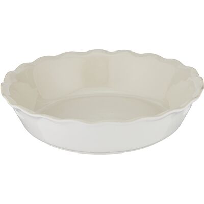 Emile Henry 9"""" Pie Dish - Modern Classics Collection Sugar Emile Henry 9"""" Pie Dish - Modern Classics Collection Sugar