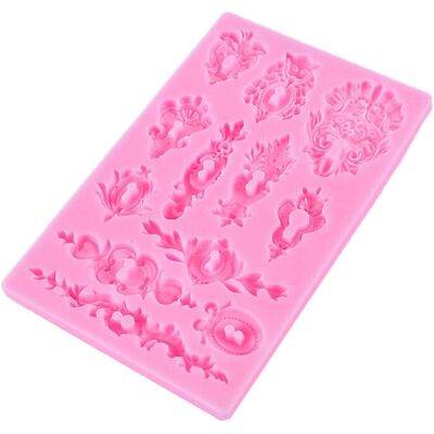 Unbranded (2312B, One size) DIY Silicone Chocolate Moulds Picture Frame Shaped Pastry Cake Unbranded (2312B, One size) DIY Silicone Chocolate Moulds Picture Frame Shaped Pastry Cake