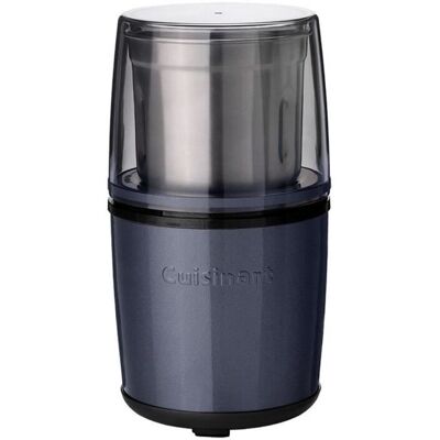 Spice mill - CUISINART - Works by pulsing - 2 bowls with lid - Midnight blue Spice mill - CUISINART - Works by pulsing - 2 bowls with lid - Midnight blue