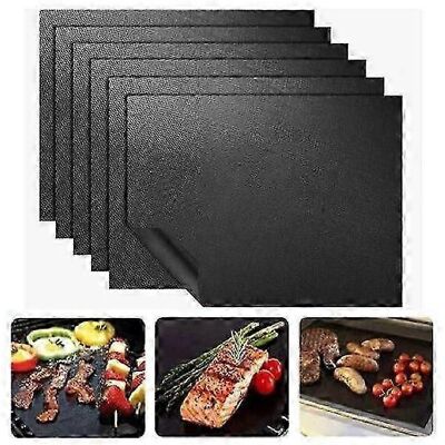 Unbranded (3 Pack) 9 Pack Grill Mats, Oven Mats, Baking Mats - Non-Stick - 40 x 33 Black Unbranded (3 Pack) 9 Pack Grill Mats, Oven Mats, Baking Mats - Non-Stick - 40 x 33 Black