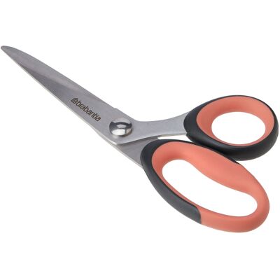 Brabantia Tasty+ Kitchen Scissors - Terracotta Pink - Ergonomic Comfortable Non- Brabantia Tasty+ Kitchen Scissors - Terracotta Pink - Ergonomic Comfortable Non-