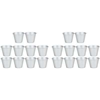 Unbranded 20X Pudding Moulds for Baking, Moulds for DIY Cooking Pudding Cups Egg Tart Mol Unbranded 20X Pudding Moulds for Baking, Moulds for DIY Cooking Pudding Cups Egg Tart Mol