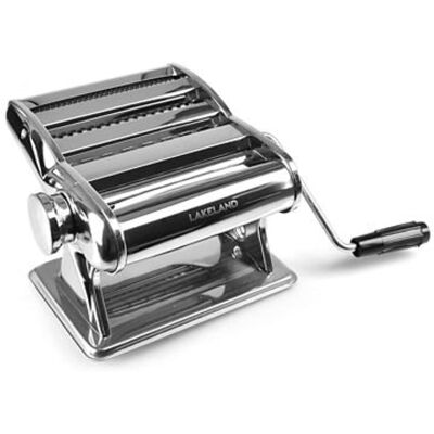 Lakeland Pasta Machine Chromed Steel – Makes Lasagna Tagliatelle Spaghetti & Lin Lakeland Pasta Machine Chromed Steel – Makes Lasagna Tagliatelle Spaghetti & Lin
