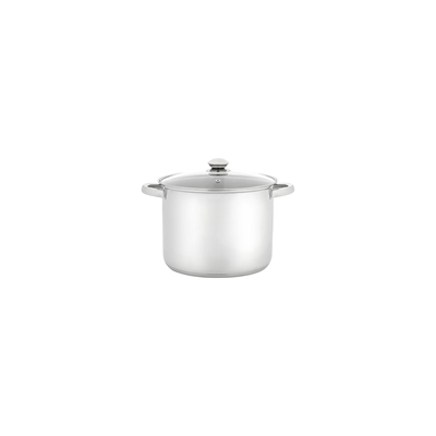 Judge Essentials Stock Pot 24cm 8.5 Litre - Silver Judge Essentials Stock Pot 24cm 8.5 Litre - Silver