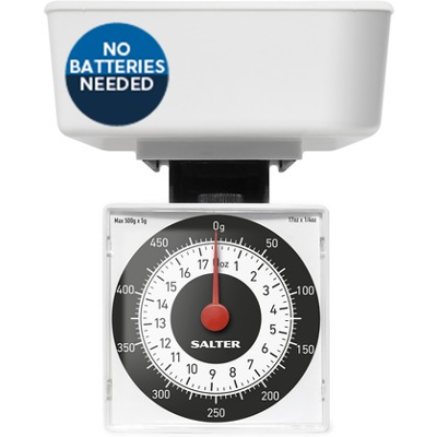 Salter Mechanical Kitchen Scale Compact Travel Portion Control No Battery Needed Salter Mechanical Kitchen Scale Compact Travel Portion Control No Battery Needed