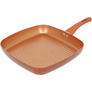 URBN-CHEF (28cm) Forged Aluminium Ceramic Coated Griddle Pan URBN-CHEF (28cm) Forged Aluminium Ceramic Coated Griddle Pan