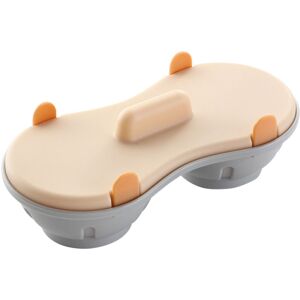 Unbranded (Nordic Orange) Eggs Poacher Cookware Cup Cooker Unbranded (Nordic Orange) Eggs Poacher Cookware Cup Cooker