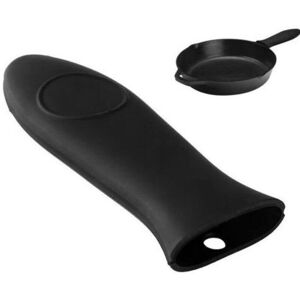 The Vintage Gourmet (Black) Silicone Handle Grip for Cast Iron Skillets The Vintage Gourmet (Black) Silicone Handle Grip for Cast Iron Skillets