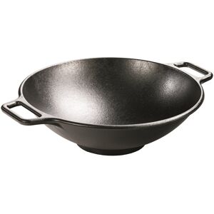 Lodge 35.56 cm / 14 inch Pre-Seasoned Cast Iron Wok with Loop Handles Lodge 35.56 cm / 14 inch Pre-Seasoned Cast Iron Wok with Loop Handles