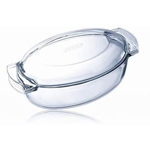Pyrex Glass Oval Casserole, 5.8 L Pyrex Glass Oval Casserole, 5.8 L