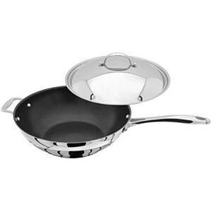 Stellar 7000 30cm Stainless Steel Non Stick Wok/Stir Fry Pan and Lid Stellar 7000 30cm Stainless Steel Non Stick Wok/Stir Fry Pan and Lid