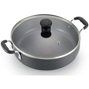 Tefal T-Fal Non-Stick Sauce Pan, Black, 12" Tefal T-Fal Non-Stick Sauce Pan, Black, 12"
