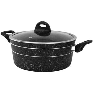 (26 Cm) Royalford Non Stick Casserole Pot with Glass Lid (26 Cm) Royalford Non Stick Casserole Pot with Glass Lid