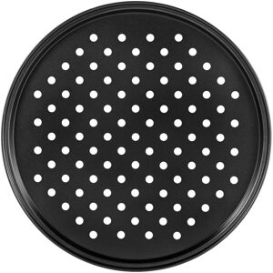 Exogio 10 Inch Personal Perforated Pizza Pans black Carbon Steel with Coating Easy to C Exogio 10 Inch Personal Perforated Pizza Pans black Carbon Steel with Coating Easy to C