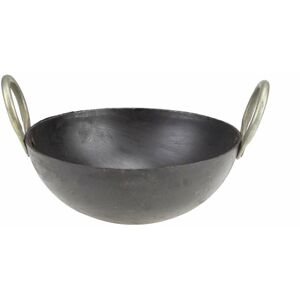 GK Global Kitchen (7") Iron Karahi Kadai Kadhai Iron Wok Balti Dish GK Global Kitchen (7") Iron Karahi Kadai Kadhai Iron Wok Balti Dish