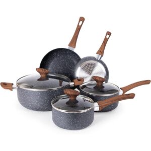 Unbranded (8pcs, Marble) Non Stick Pots and Pans Set – Induction Hob Pots Set – 5pcs Kitch Unbranded (8pcs, Marble) Non Stick Pots and Pans Set – Induction Hob Pots Set – 5pcs Kitch