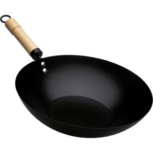 Caprican 30cm Non-Stick Carbon Steel Induction Wok Chinese Cooking Fry Pan P172 Caprican 30cm Non-Stick Carbon Steel Induction Wok Chinese Cooking Fry Pan P172