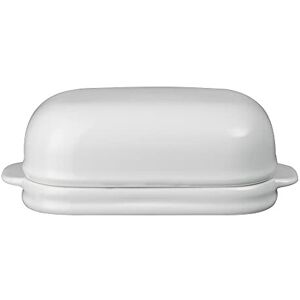 Denby James Martin Cook Butter Box, 710g, Length: 20cm, Width: 10cm, Depth: 7cm, White Denby James Martin Cook Butter Box, 710g, Length: 20cm, Width: 10cm, Depth: 7cm, White