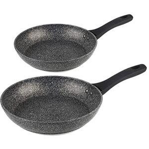 Salter COMBO-8578A Frying Set, Non-Stick Forged Aluminium Cooking Pans, Inductio Salter COMBO-8578A Frying Set, Non-Stick Forged Aluminium Cooking Pans, Inductio