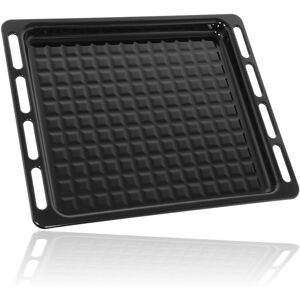 SPARES2GO Oven Roasting Pan Crisper Tray UNIVERSAL Full Width Bottom Base 476mm SPARES2GO Oven Roasting Pan Crisper Tray UNIVERSAL Full Width Bottom Base 476mm
