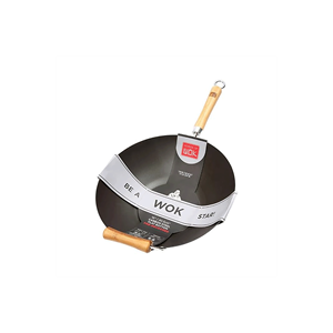 School of Wok 16/40.5cm Carbon Steel Pre-Seasoned Wok School of Wok 16/40.5cm Carbon Steel Pre-Seasoned Wok