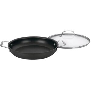 Cuisinart 6243752 12 in. Chefs Classic Stainless Steel Saute Pan, Black Cuisinart 6243752 12 in. Chefs Classic Stainless Steel Saute Pan, Black