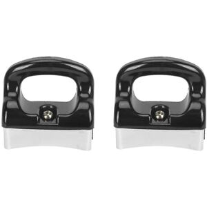 Unbranded 2x Home Black Silver Bakelite Handle for Fry Pan Saucepan Cookware Unbranded 2x Home Black Silver Bakelite Handle for Fry Pan Saucepan Cookware