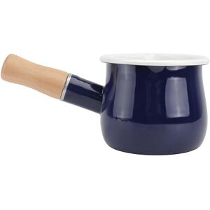 Kricely (As show, One size) Nonstick Enamel Milk Pan Butter Coffee Warmer Small Milk Pot Kricely (As show, One size) Nonstick Enamel Milk Pan Butter Coffee Warmer Small Milk Pot