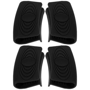 Kricely (As show, One size) 4pcs Silicone Assist Handle Cover for Wok Pot Hot Skillet Ha Kricely (As show, One size) 4pcs Silicone Assist Handle Cover for Wok Pot Hot Skillet Ha