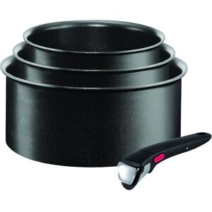 Tefal Ingenio Expertise Saucepan Set, 4 Pieces, Stackable, Removable Handle, Spa Tefal Ingenio Expertise Saucepan Set, 4 Pieces, Stackable, Removable Handle, Spa