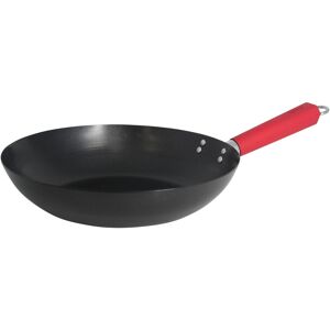 IN EEN OOGOPSLAG Imusa USA Inch Red PAN-10046 12"" Nonstick Carbon Steel Wok Handle IN EEN OOGOPSLAG Imusa USA Inch Red PAN-10046 12"" Nonstick Carbon Steel Wok Handle