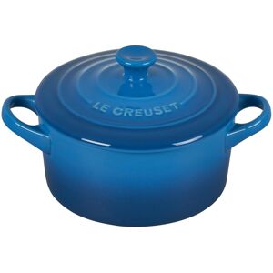 Le creuset Stoneware Mini Round cocotte, 14 oz, Marseille Le creuset Stoneware Mini Round cocotte, 14 oz, Marseille